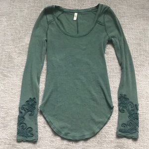Free people thermal shirt